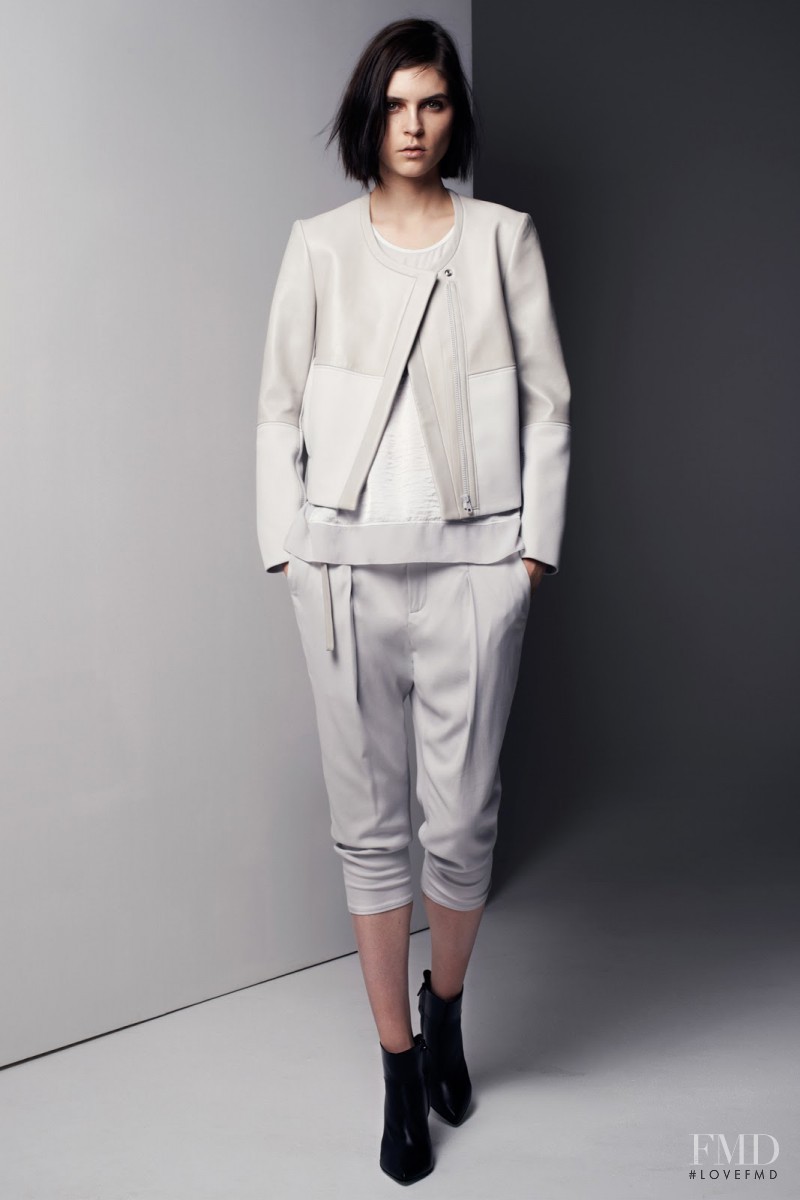 Kel Markey featured in  the Helmut Lang fashion show for Pre-Fall 2013