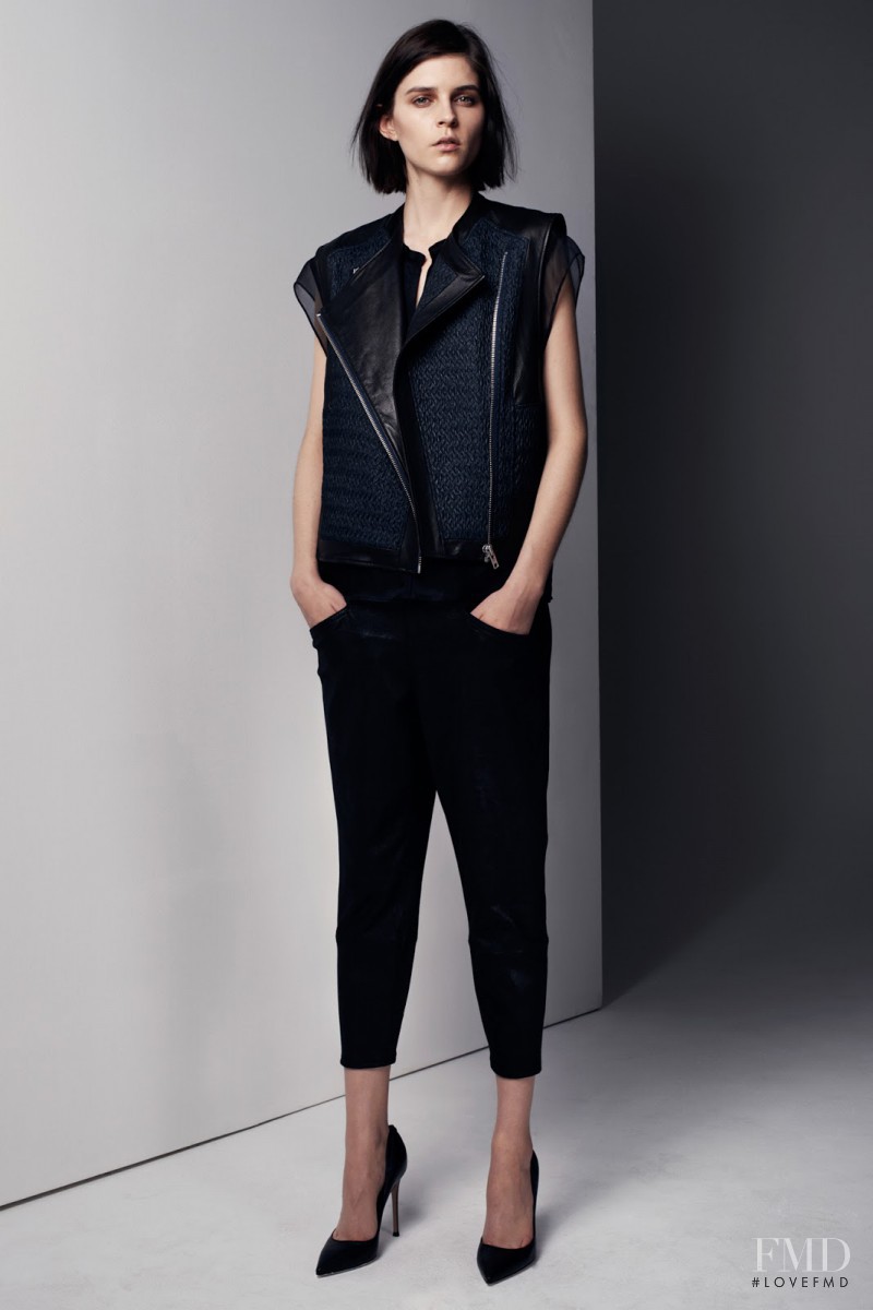 Kel Markey featured in  the Helmut Lang fashion show for Pre-Fall 2013