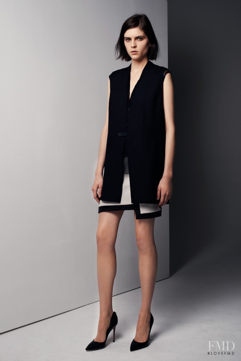 Kel Markey featured in  the Helmut Lang fashion show for Pre-Fall 2013