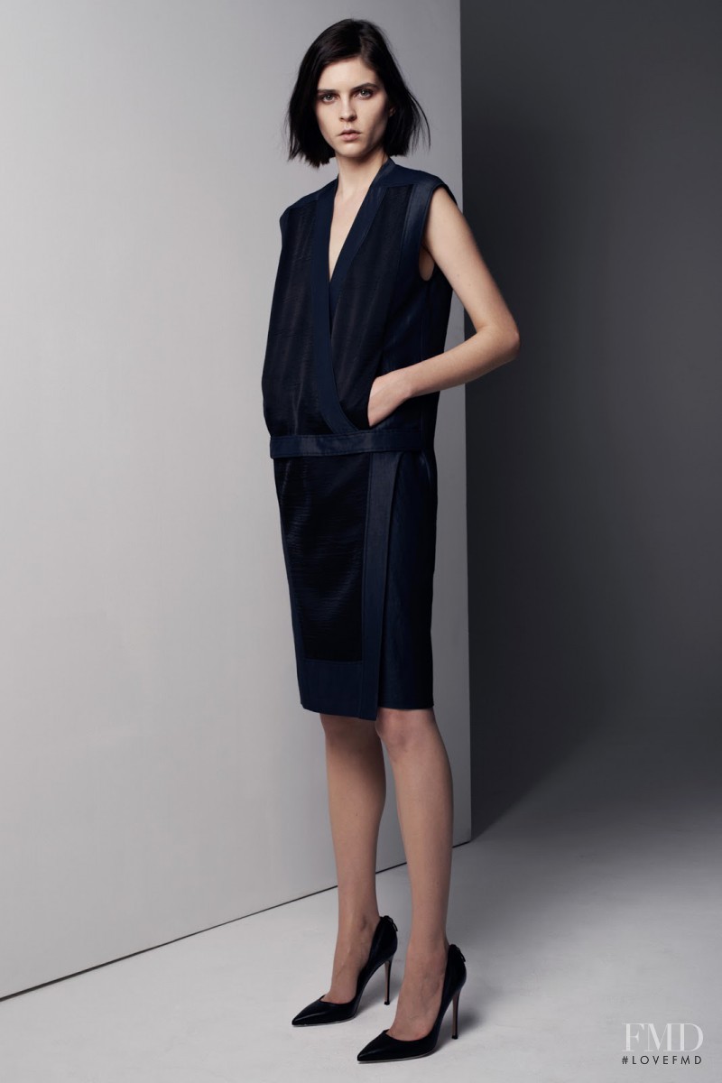 Kel Markey featured in  the Helmut Lang fashion show for Pre-Fall 2013