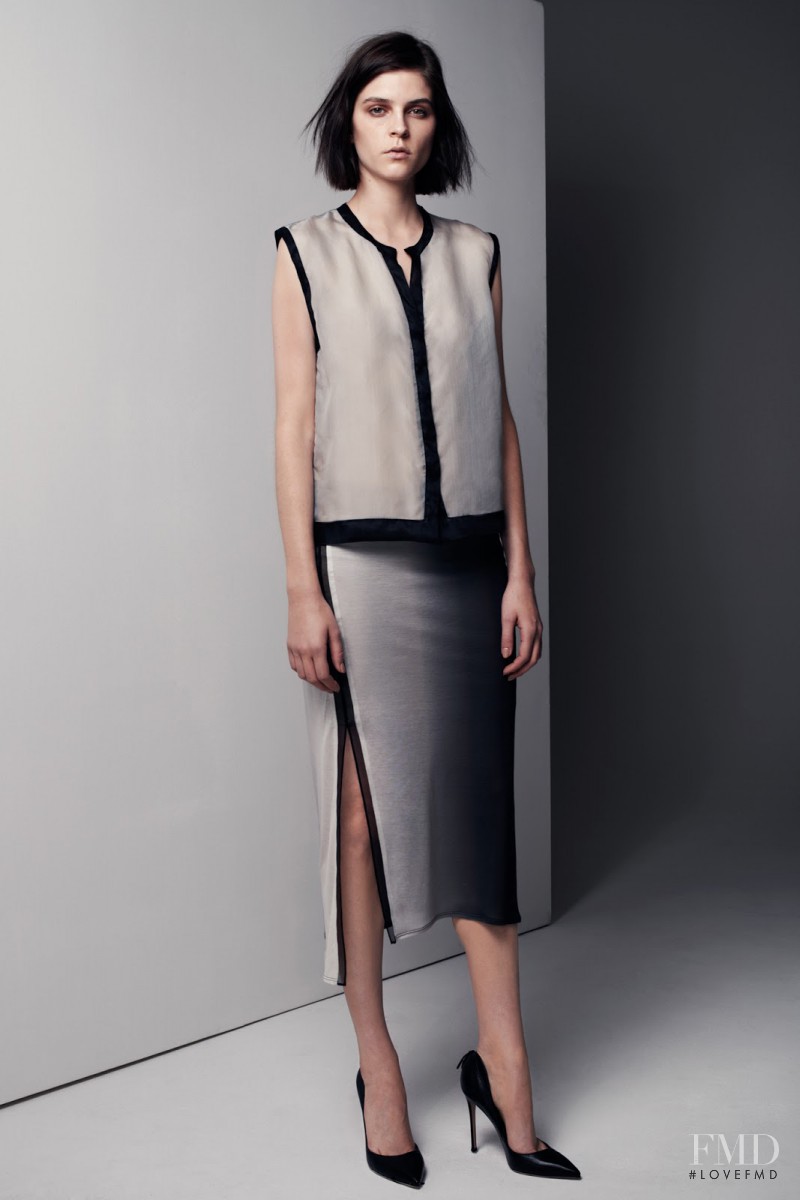 Kel Markey featured in  the Helmut Lang fashion show for Pre-Fall 2013