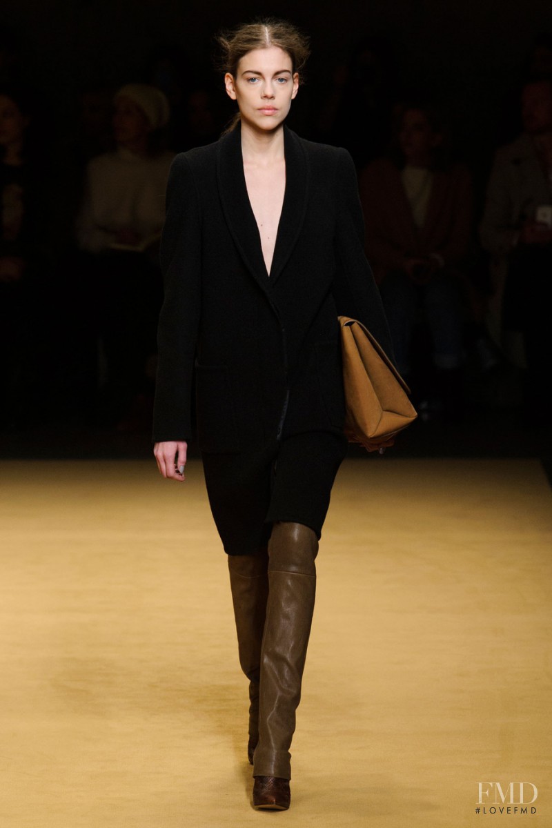 Amelia Roman featured in  the Sally LaPointe fashion show for Autumn/Winter 2015