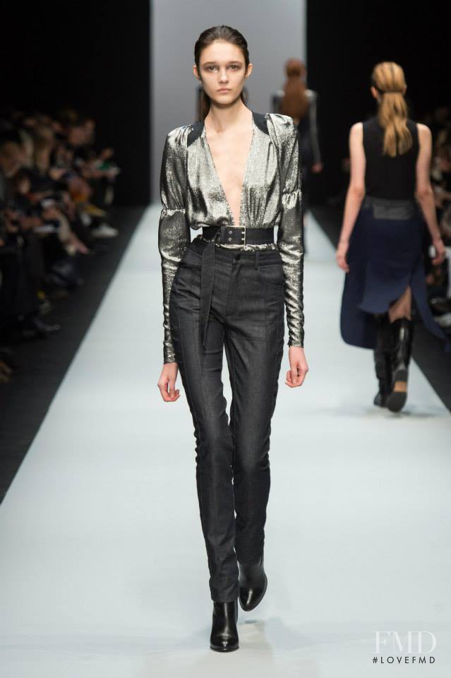 Pavlina Drozd featured in  the Guy Laroche fashion show for Autumn/Winter 2015