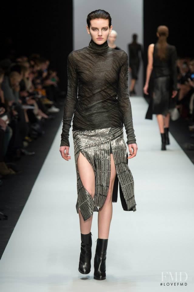 Dorota Kullova featured in  the Guy Laroche fashion show for Autumn/Winter 2015