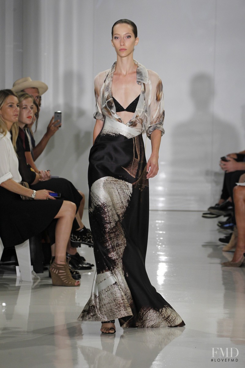 Ralph Rucci fashion show for Spring/Summer 2015