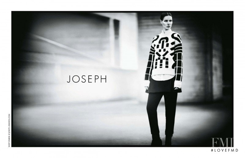 Suvi Koponen featured in  the Joseph advertisement for Autumn/Winter 2013