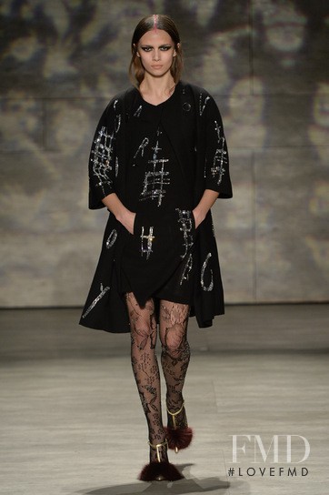 Alena Podloznaya featured in  the Libertine fashion show for Autumn/Winter 2015