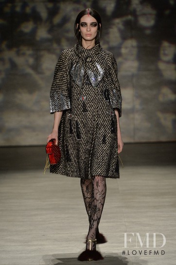 Cristina Piccone featured in  the Libertine fashion show for Autumn/Winter 2015