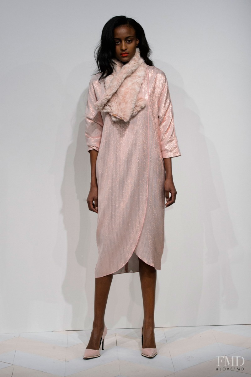 Lula Kenfe featured in  the Kaelen fashion show for Autumn/Winter 2015