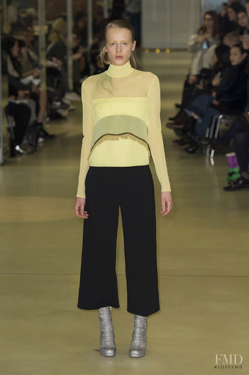 Anine Van Velzen featured in  the Léa Peckre fashion show for Autumn/Winter 2015