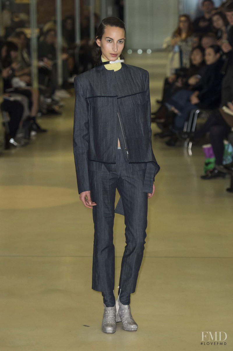 Renata Scheffer featured in  the Léa Peckre fashion show for Autumn/Winter 2015