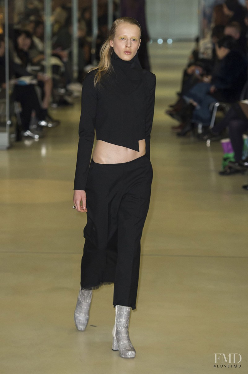 Anine Van Velzen featured in  the Léa Peckre fashion show for Autumn/Winter 2015