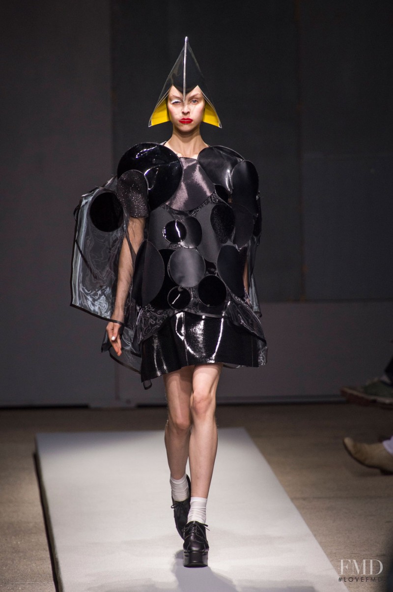 Kati Fiskaali featured in  the Junya Watanabe fashion show for Spring/Summer 2015