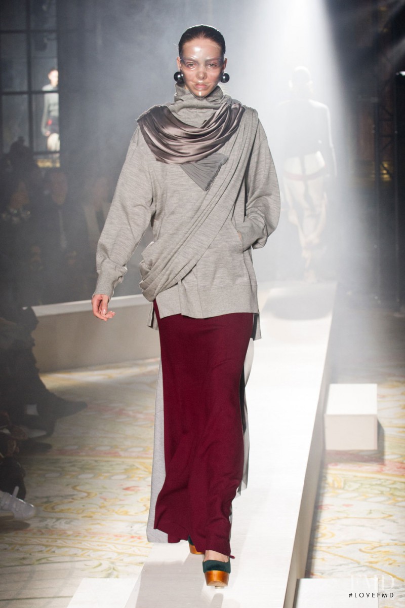 Pavlina Drozd featured in  the Undercover Hurt fashion show for Autumn/Winter 2015