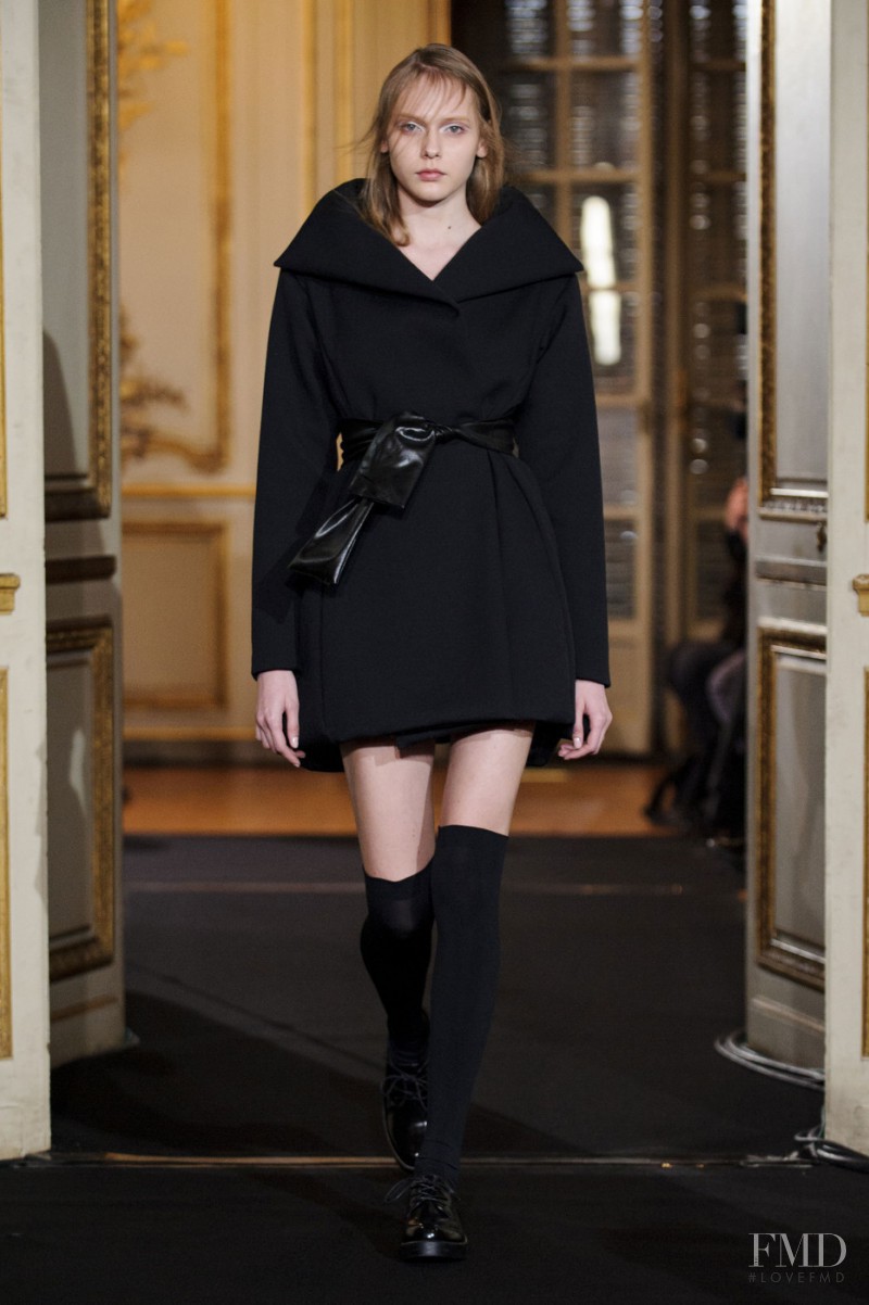 Arina Levchenko featured in  the Moon Young Hee fashion show for Autumn/Winter 2015