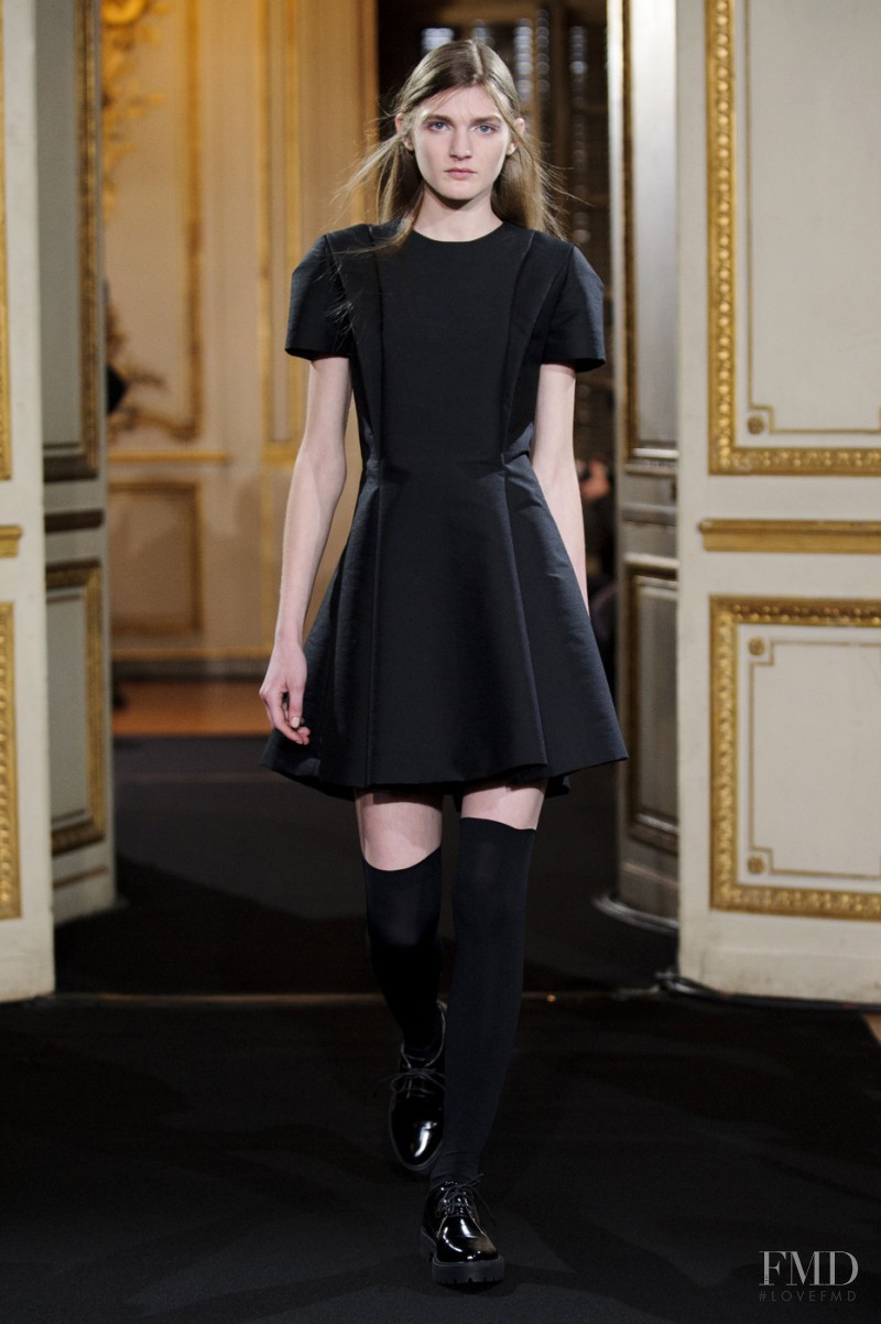 Nastya Abramova featured in  the Moon Young Hee fashion show for Autumn/Winter 2015