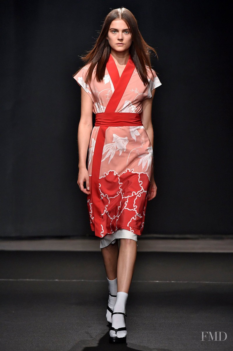 Atsuro Tayama fashion show for Spring/Summer 2015