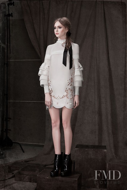 Arina Levchenko featured in  the Andre TAN Fairytales lookbook for Autumn/Winter 2014