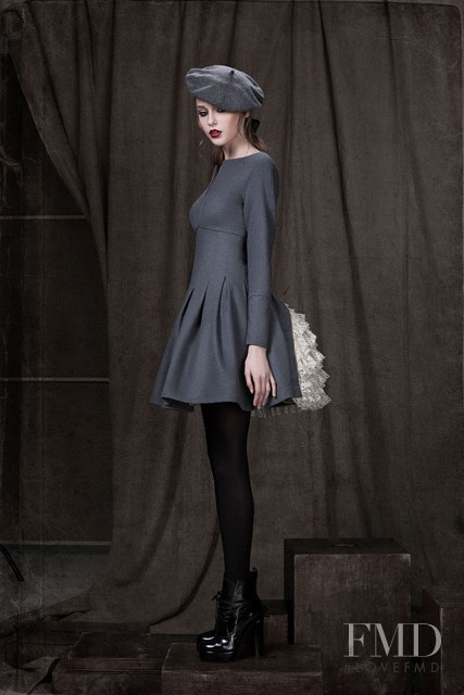 Arina Levchenko featured in  the Andre TAN Fairytales lookbook for Autumn/Winter 2014