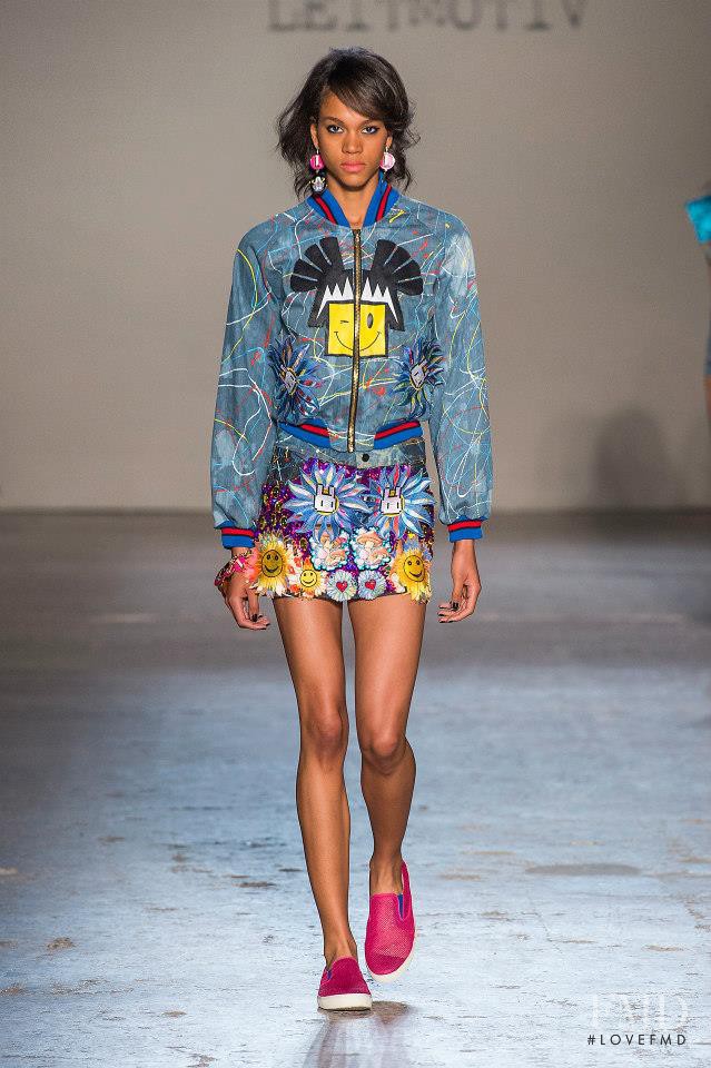 Melanie Engel featured in  the Leitmotiv fashion show for Spring/Summer 2015