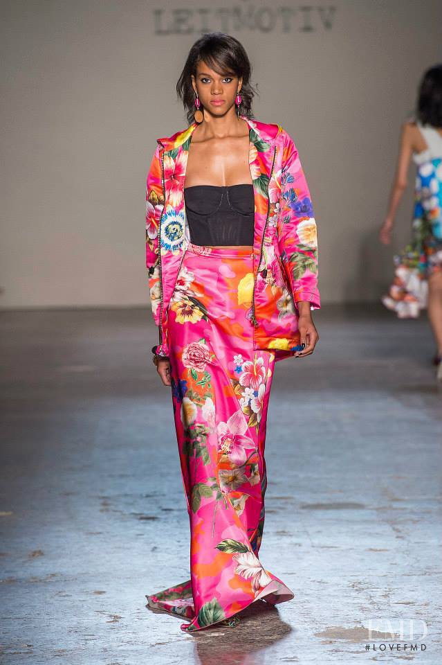 Melanie Engel featured in  the Leitmotiv fashion show for Spring/Summer 2015