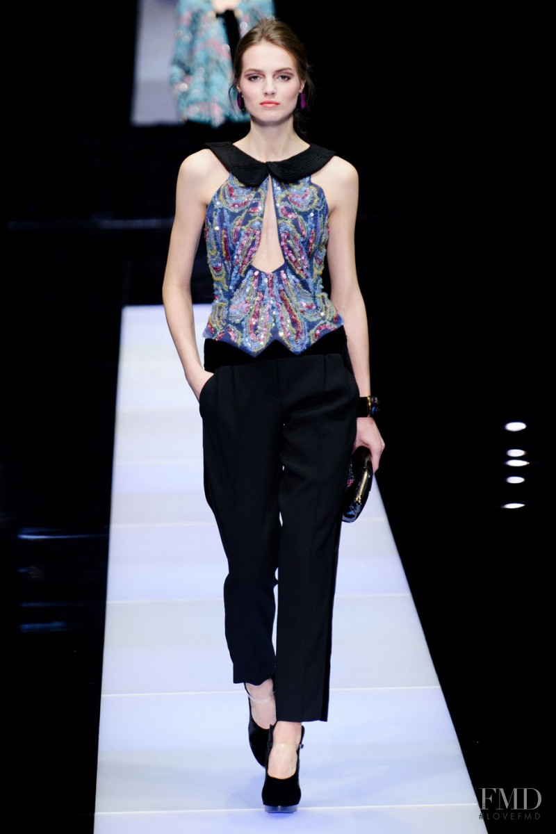 Giorgio Armani fashion show for Autumn/Winter 2015