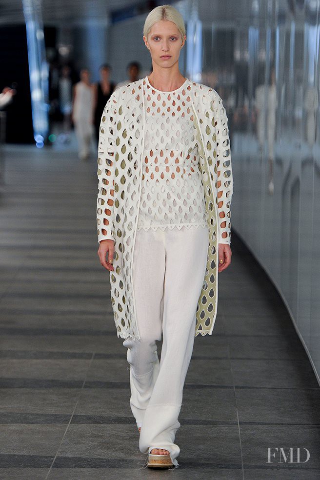 Eveline Rozing featured in  the Whistles fashion show for Spring/Summer 2015
