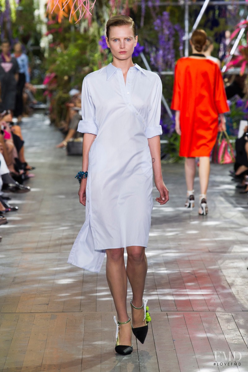 Anmari Botha featured in  the Christian Dior fashion show for Spring/Summer 2014