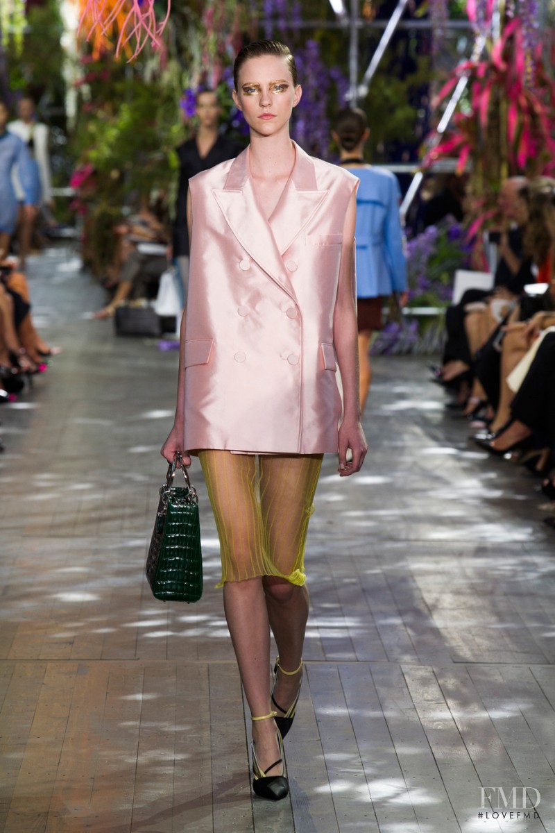 Nicole Pollard featured in  the Christian Dior fashion show for Spring/Summer 2014