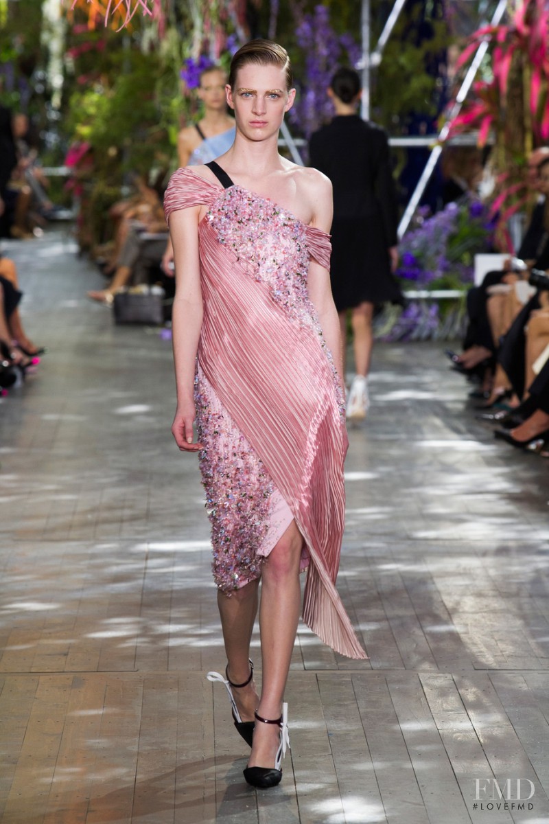 Ashleigh Good featured in  the Christian Dior fashion show for Spring/Summer 2014
