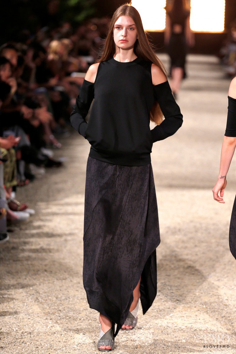 Ieva Palionyte featured in  the Damir Doma fashion show for Resort 2014