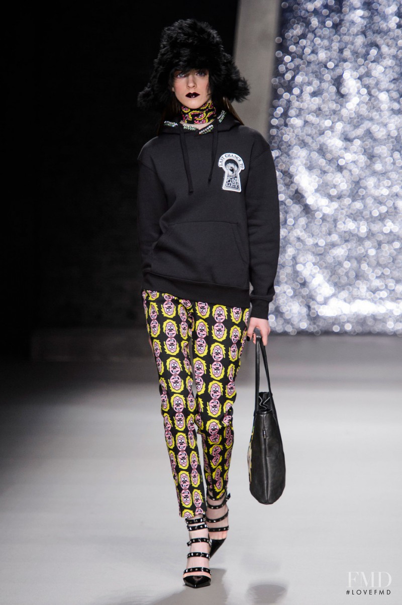 Grace Booth featured in  the Ashley Williams fashion show for Autumn/Winter 2015