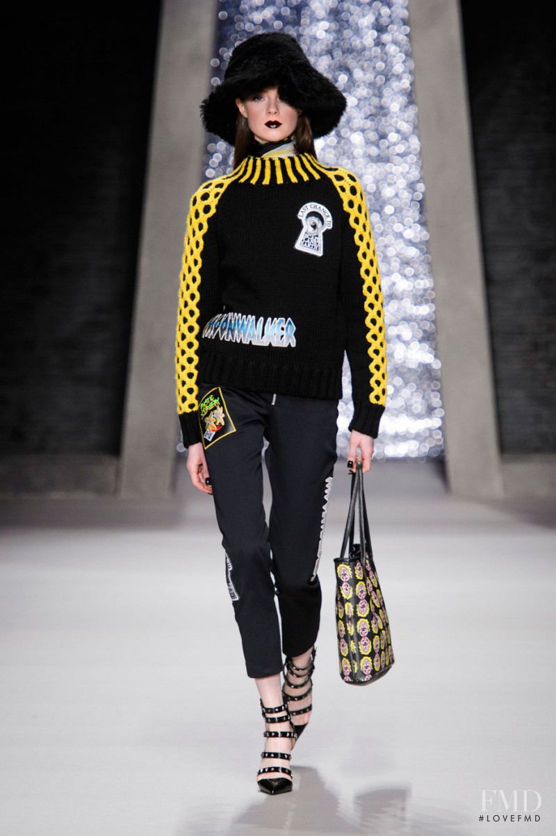 Jessica Burley featured in  the Ashley Williams fashion show for Autumn/Winter 2015