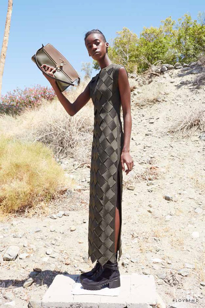 Viviane Oliveira featured in  the Louis Vuitton lookbook for Resort 2016