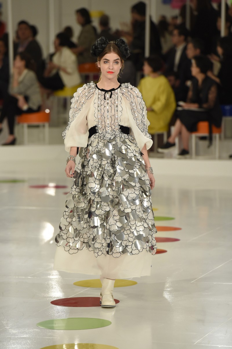 Barbara Palvin featured in  the Chanel fashion show for Resort 2016