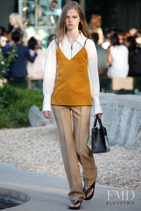 Avery Blanchard featured in  the Louis Vuitton fashion show for Resort 2016