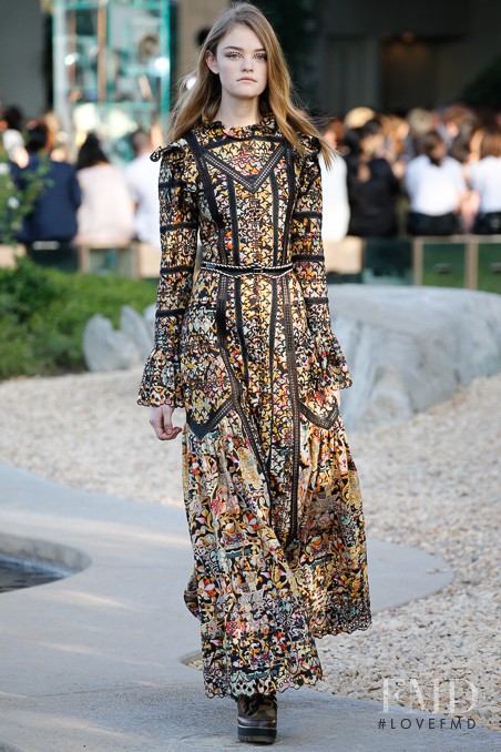Willow Hand featured in  the Louis Vuitton fashion show for Resort 2016