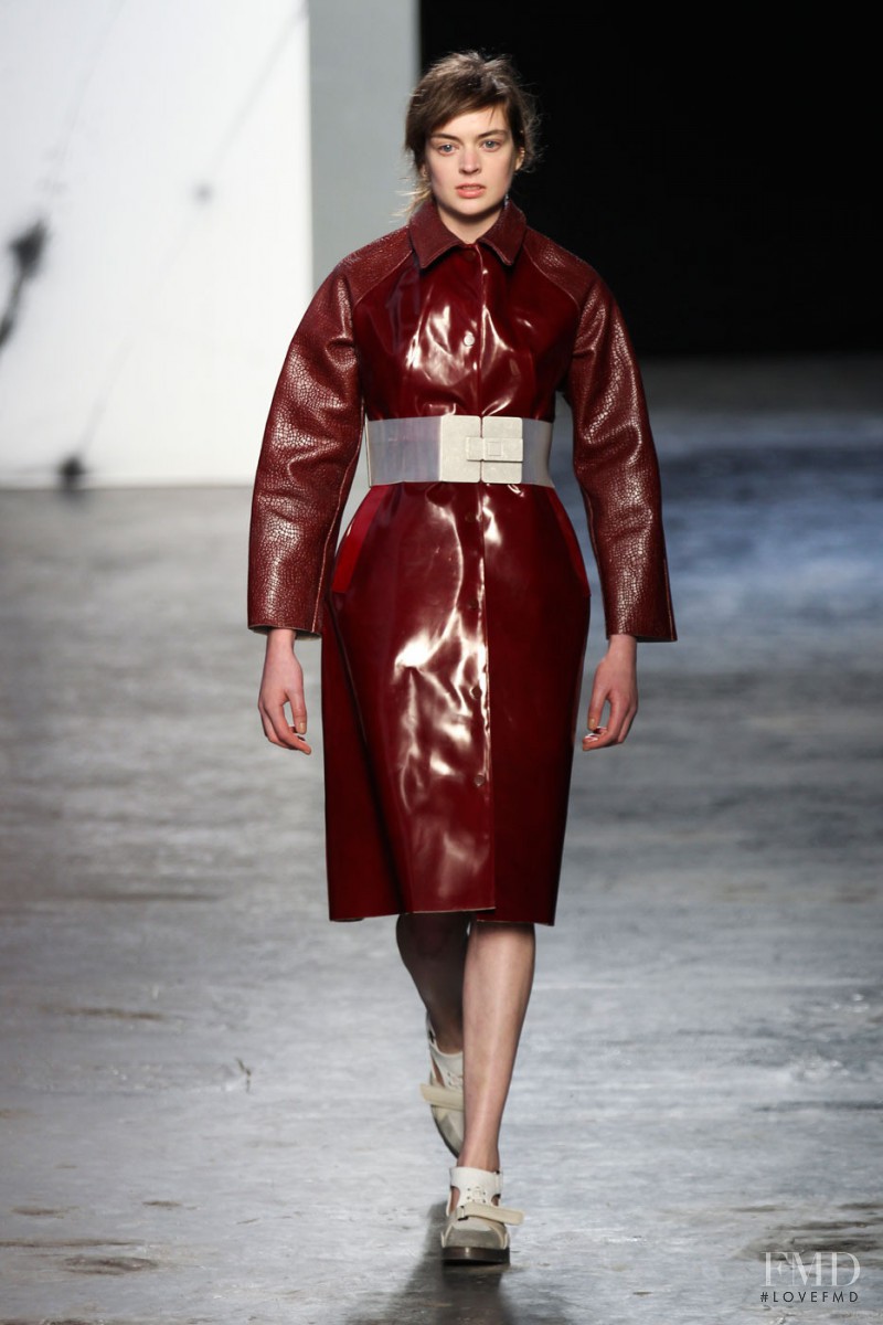 Antonia Wilson featured in  the Acne Studios fashion show for Autumn/Winter 2012