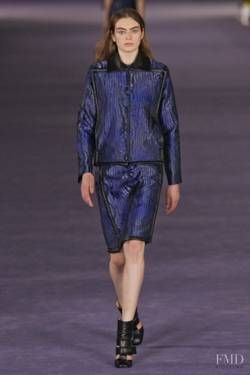 Antonia Wilson featured in  the Christopher Kane fashion show for Autumn/Winter 2012