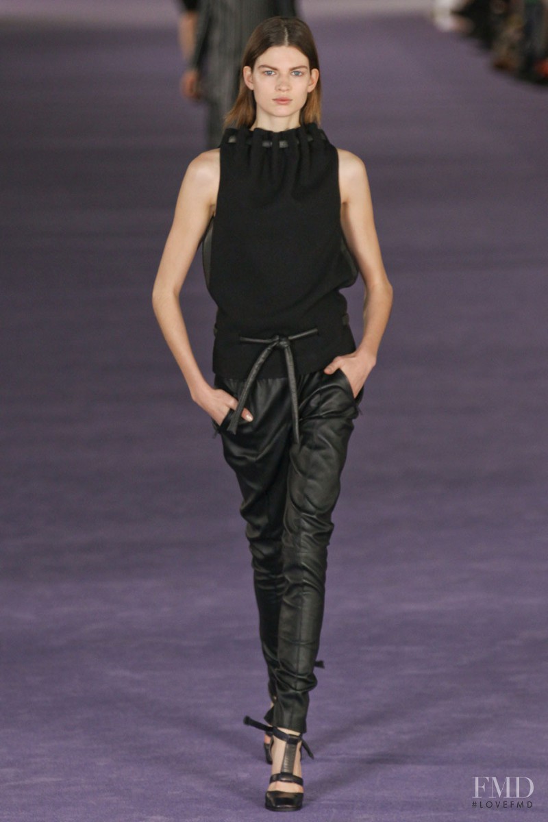 Bette Franke featured in  the Christopher Kane fashion show for Autumn/Winter 2012