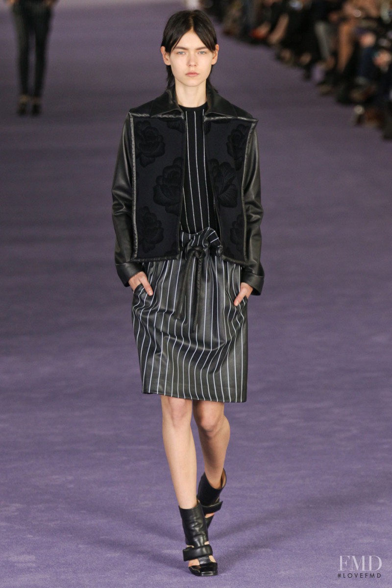 Kolfinna Kristofersdottir featured in  the Christopher Kane fashion show for Autumn/Winter 2012