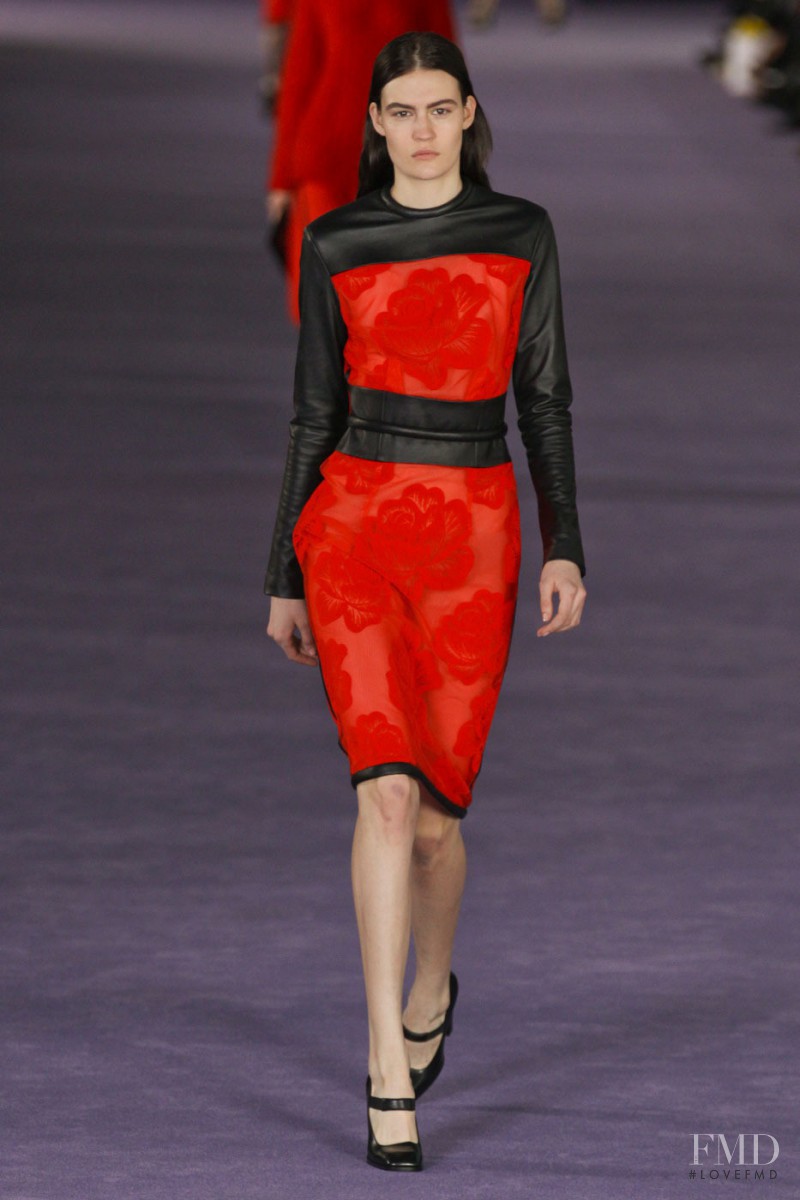Maria Bradley featured in  the Christopher Kane fashion show for Autumn/Winter 2012