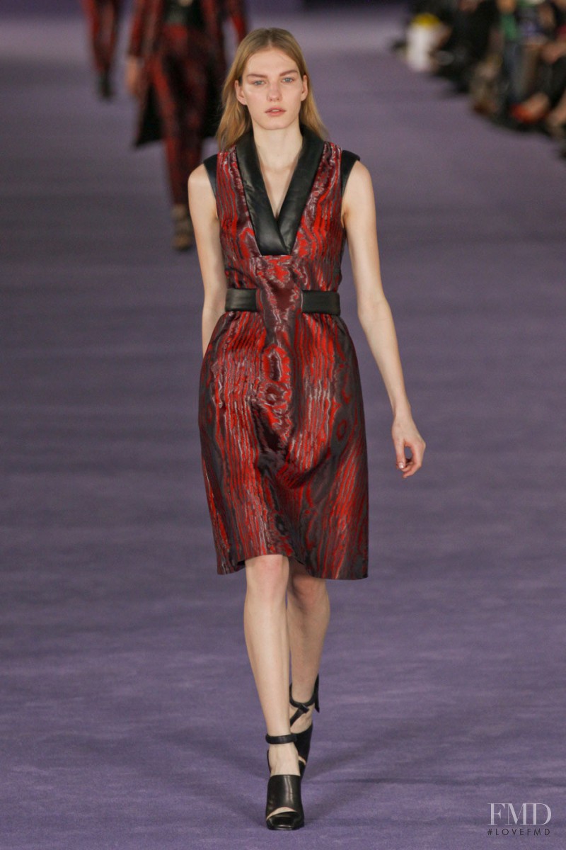 Marique Schimmel featured in  the Christopher Kane fashion show for Autumn/Winter 2012