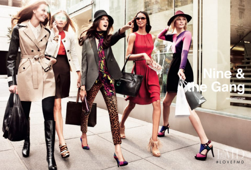 Lais Ribeiro featured in  the Nine West advertisement for Autumn/Winter 2013