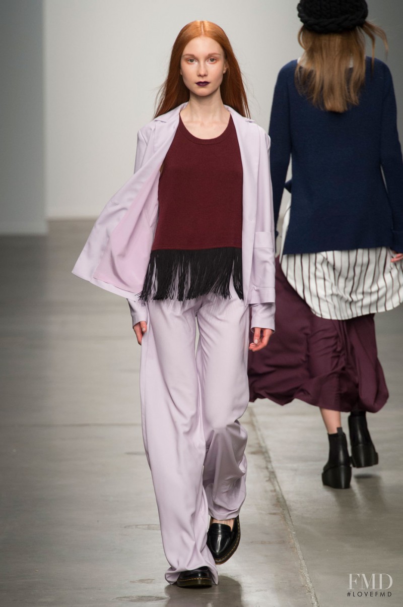 Timo Weiland fashion show for Autumn/Winter 2015