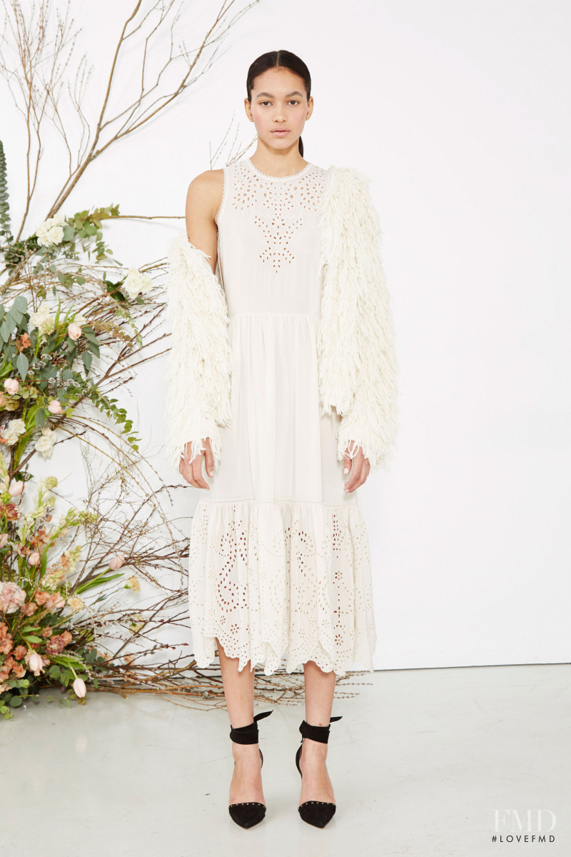 Hanne Linhares featured in  the Ulla Johnson fashion show for Autumn/Winter 2015