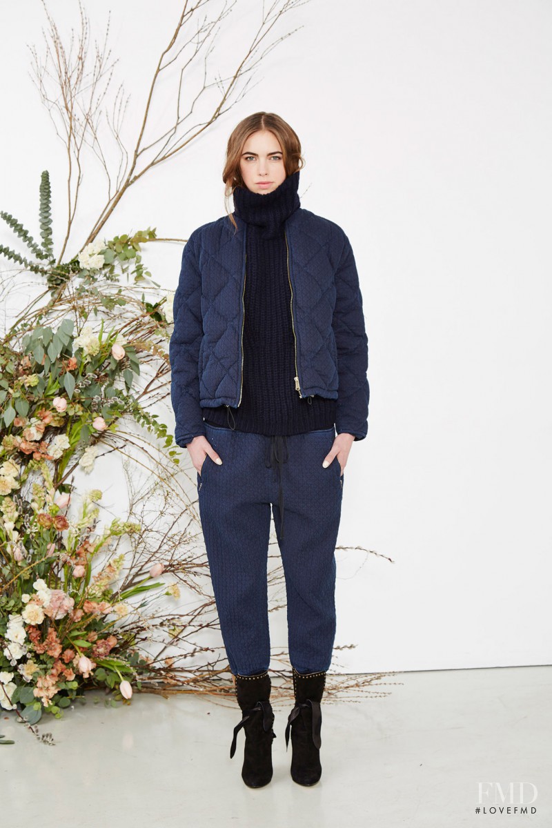Kelsey Warman featured in  the Ulla Johnson fashion show for Autumn/Winter 2015