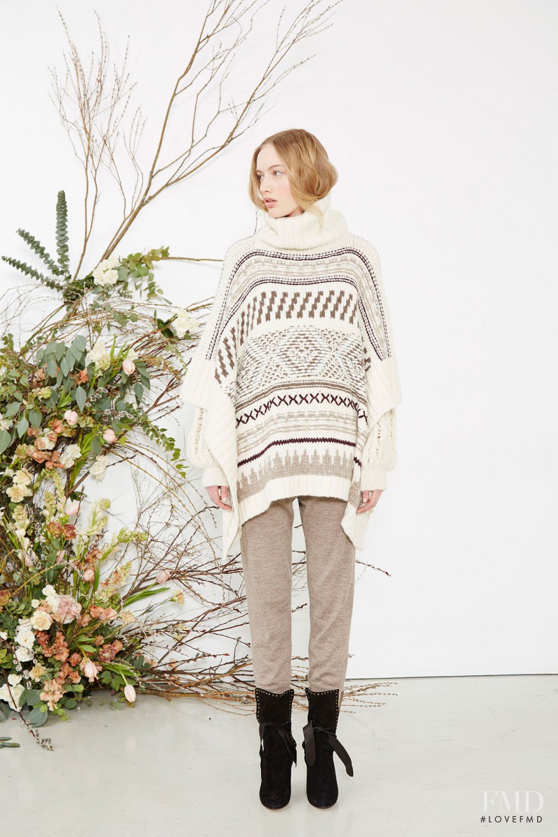 Anna Sophie Conradsen featured in  the Ulla Johnson fashion show for Autumn/Winter 2015