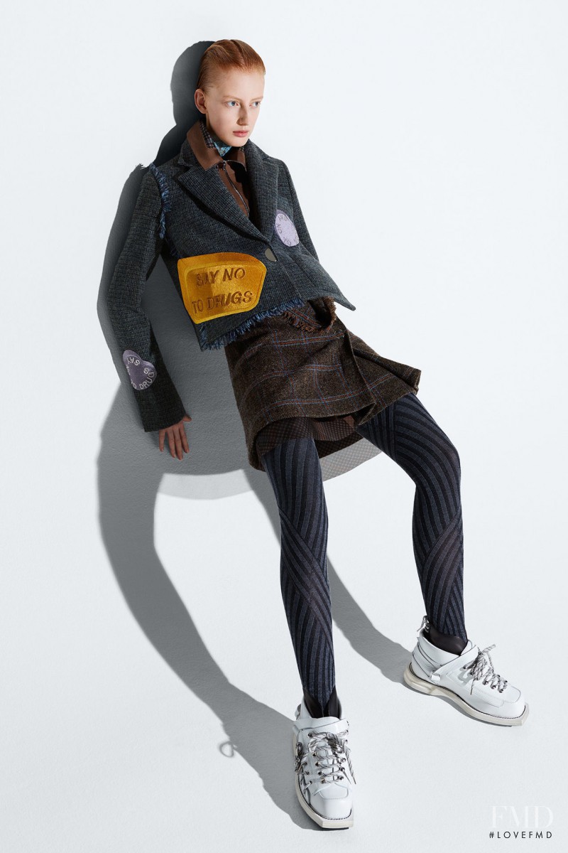 Laura Hagested featured in  the Acne Studios lookbook for Pre-Fall 2015