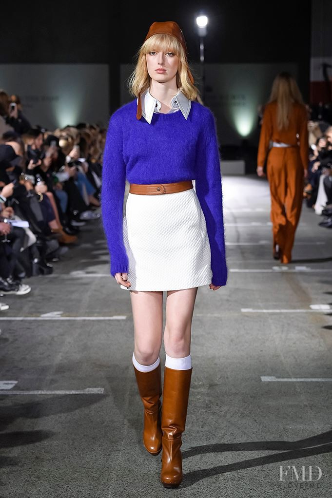 Laura Hagested featured in  the Designers Remix fashion show for Autumn/Winter 2015